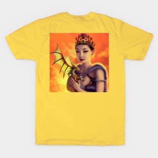 Dragon Queen Asian T-Shirt